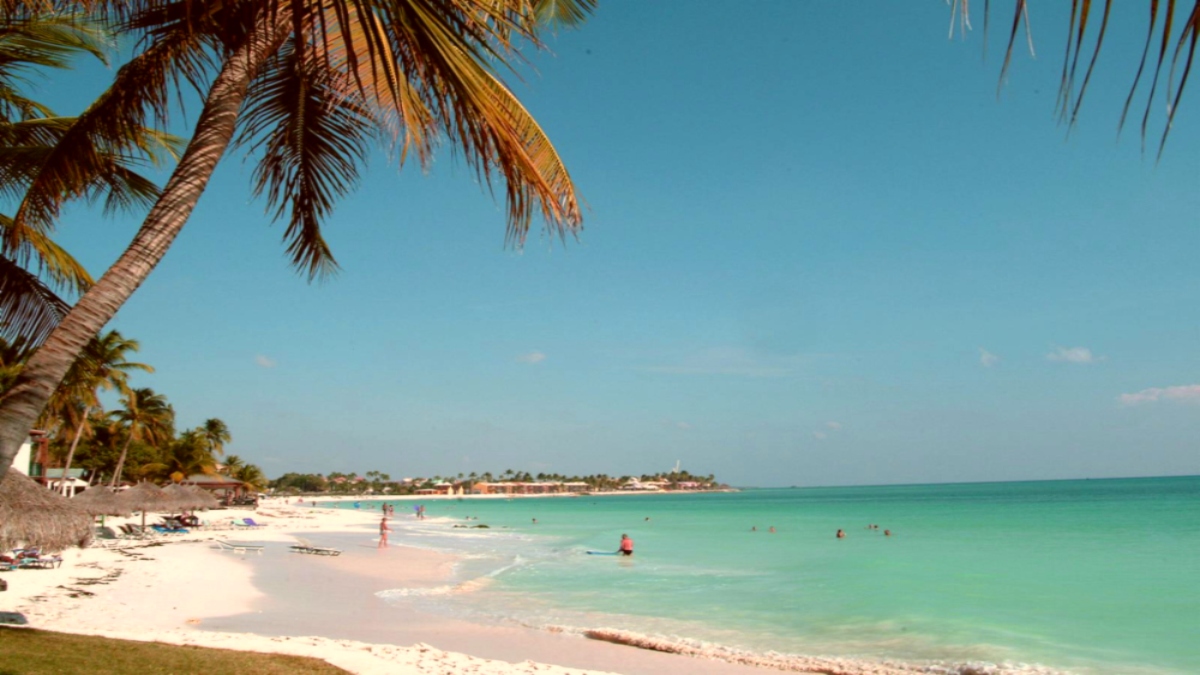Eagle Beach from the best Aruba vacation in 2020