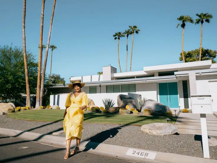 colorful doors of palm springs wewanderlust.co