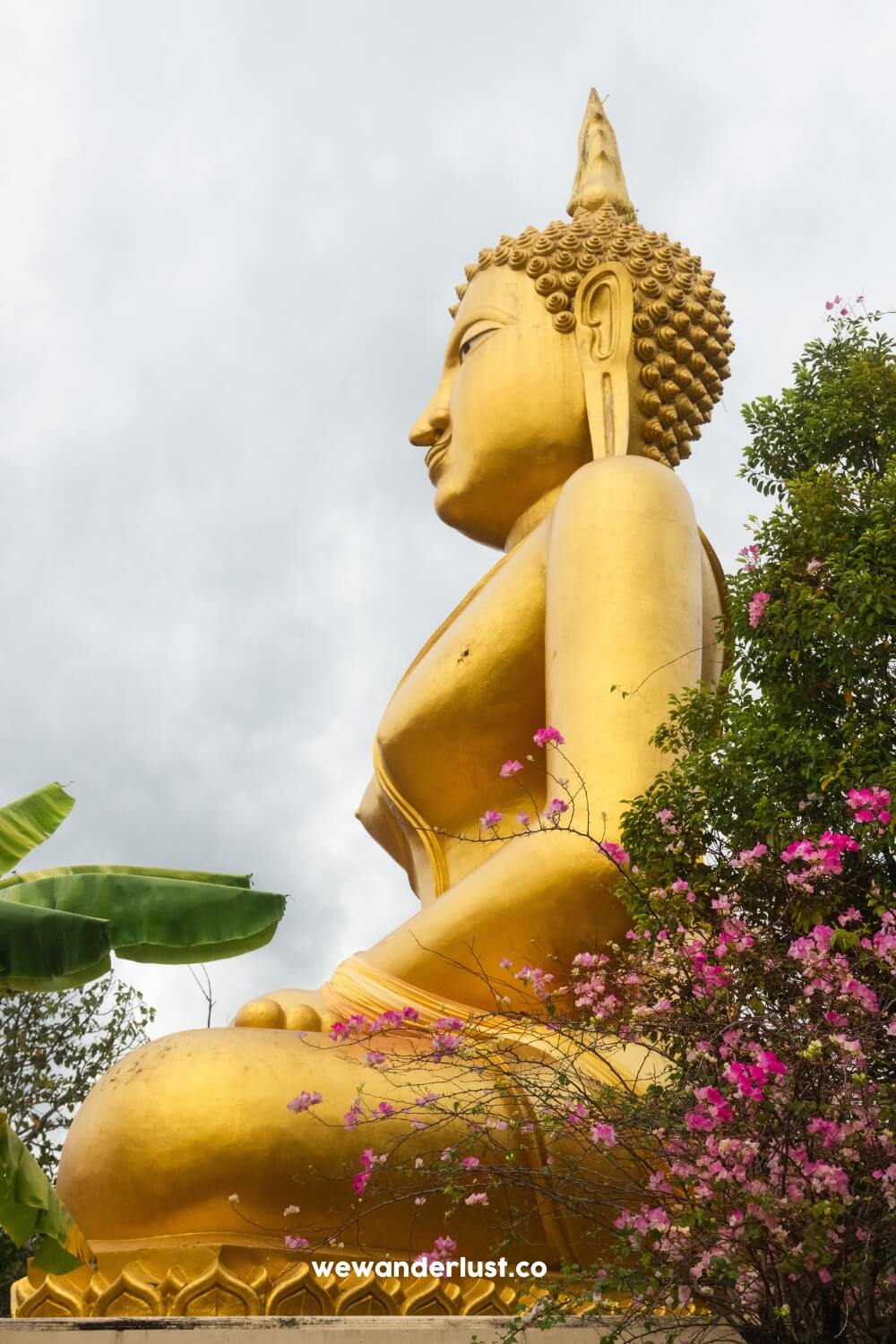 gold buddha statue mae sariang