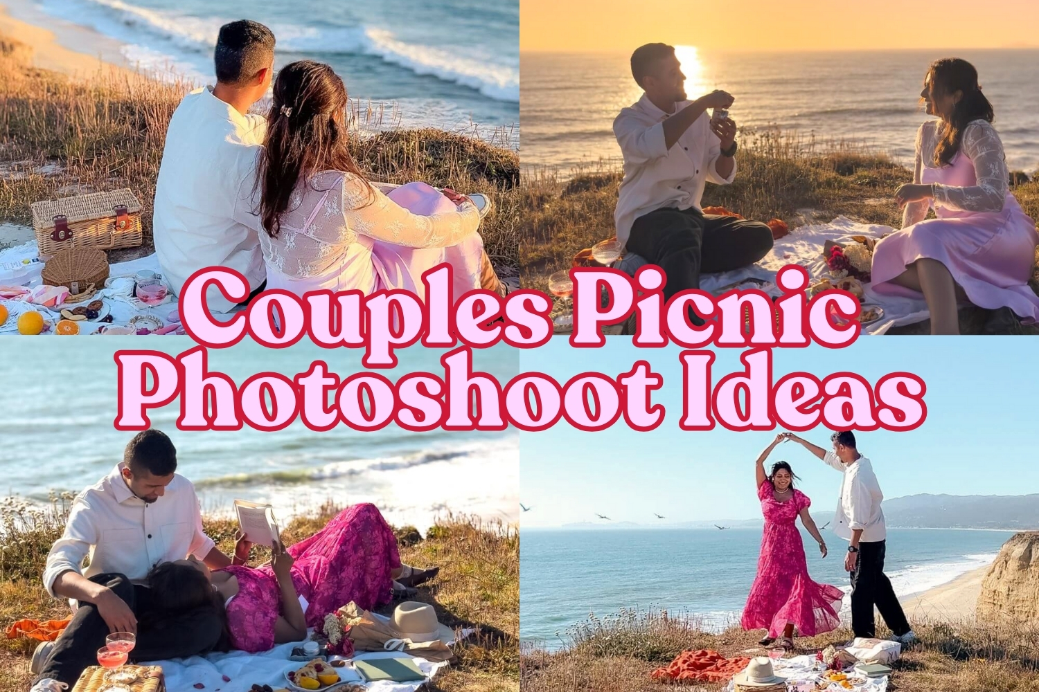 Romantic Picnic Photoshoot Ideas for Couples