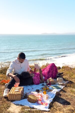 couples picnic photoshoot