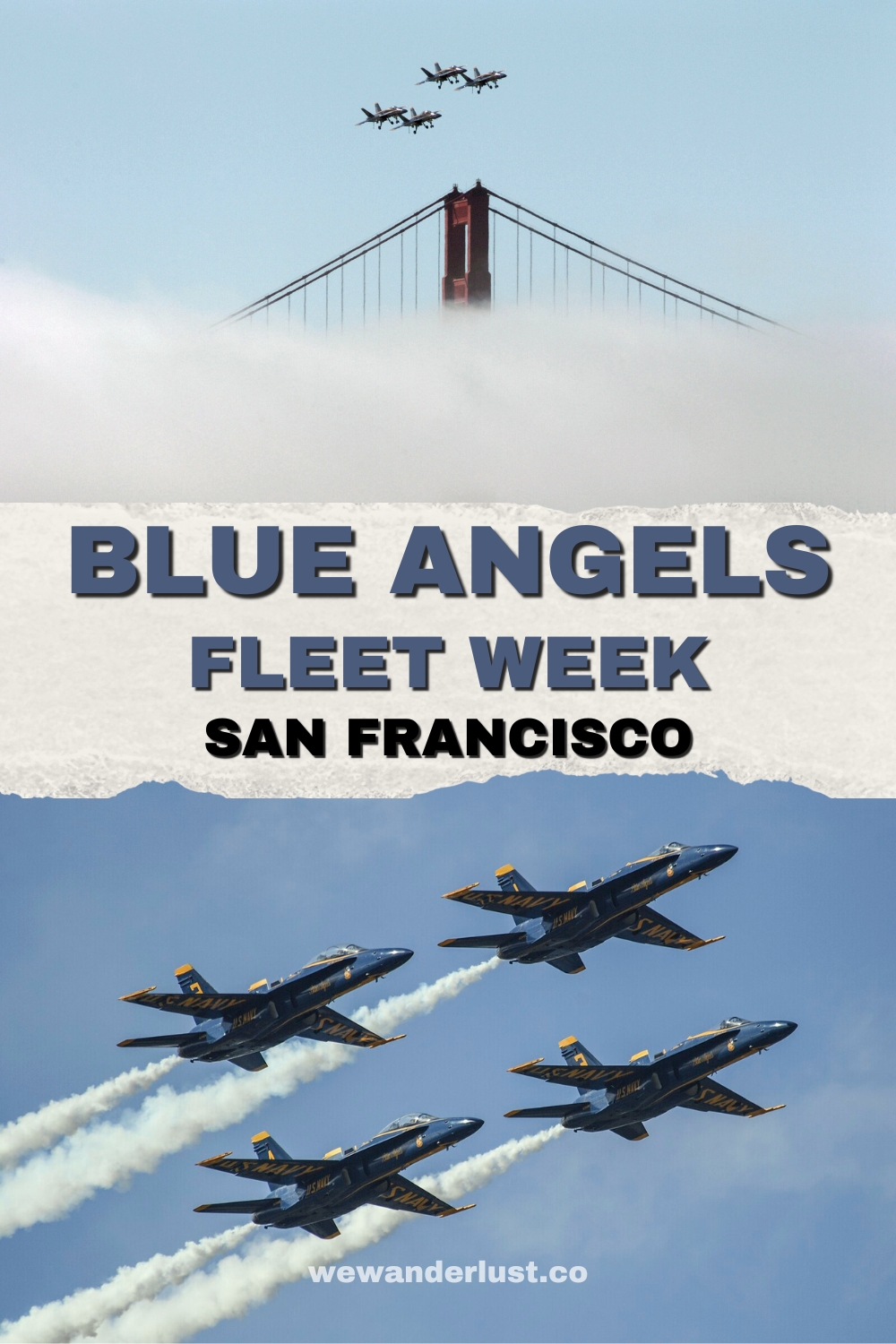 a collage of airplanes flying in the sky, blue angels fleet week
