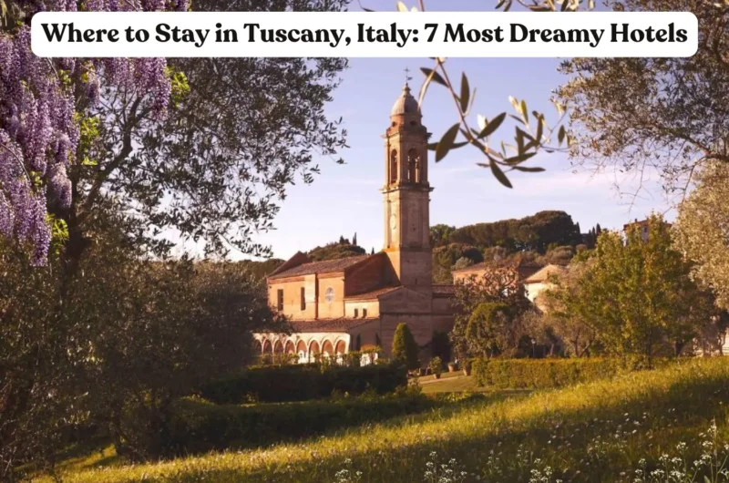 where to stay in tuscany