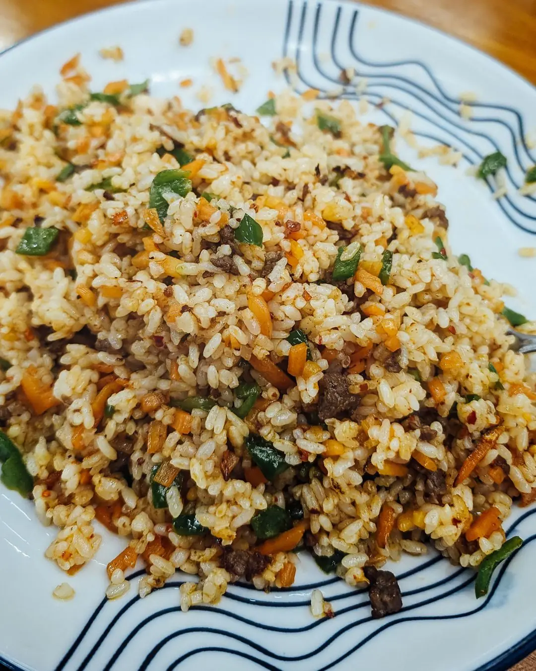 goat fried rice ninh binh